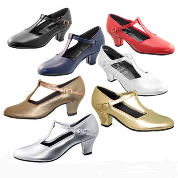 TIC TAC TOES celine dance T-strap shoes 8 (F10) - Picture 10 of 12